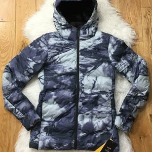 Lole Hudson Packable insulated Waterproof Jacket Sea Foam Whirlpool Women Sz XS